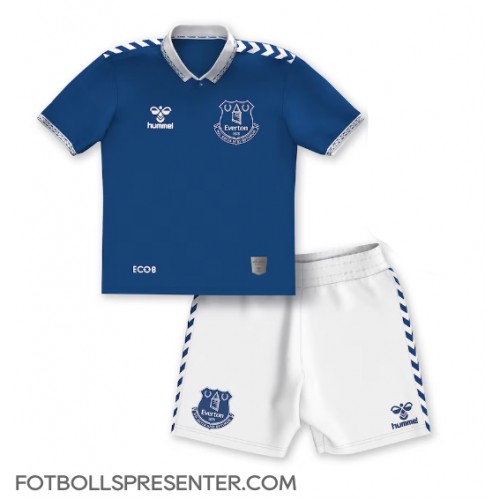 Everton Hemmatröja Barn 2023-24 Kortärmad (+ korta byxor)
